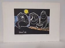 Lucio Ranucci linoleum acquerellato