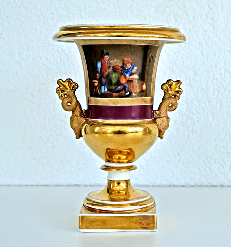 Paris vase médicis porcelaine - paris,