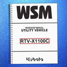 KUBOTA RTV-X1100C WORKSHOP