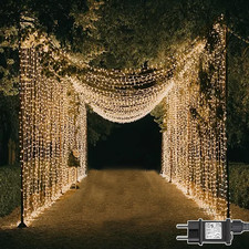 Tenda Luminosa Natale 600 LED