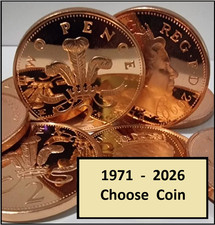 Monete 2p Two Pence New Pence
