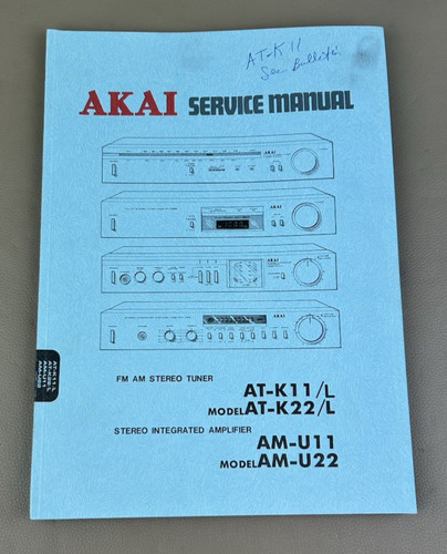 Akai k11 at k22 - akai, at-k22