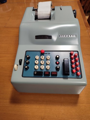 Calcolatrice vintage olivetti - calcolatrice,