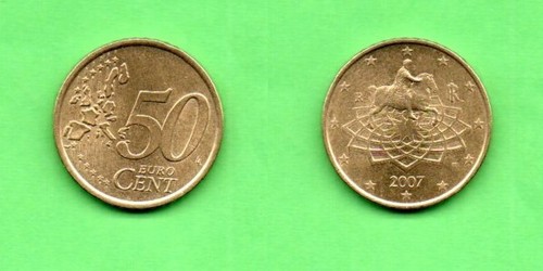 Italia centesimi 2007 - italia,