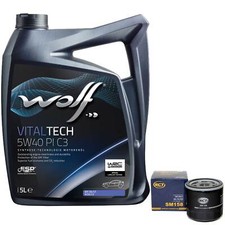 Kit Olio Motore 5W40 5 Litri +