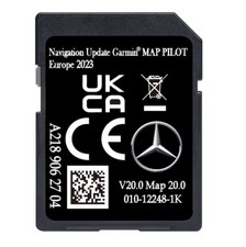 SD MERCEDES GARMIN MAP PILOT NTG5 STAR1 A218 V20 - 2024 Europa con autovelox
