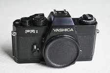 Yashica FR1, tempo automatico + manuale, nero, bello, funzionante
