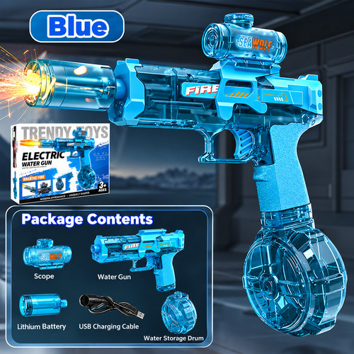 Blu pistola ad acqua - [blu],