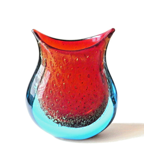 Vaso murano sommerso seguso - vaso,