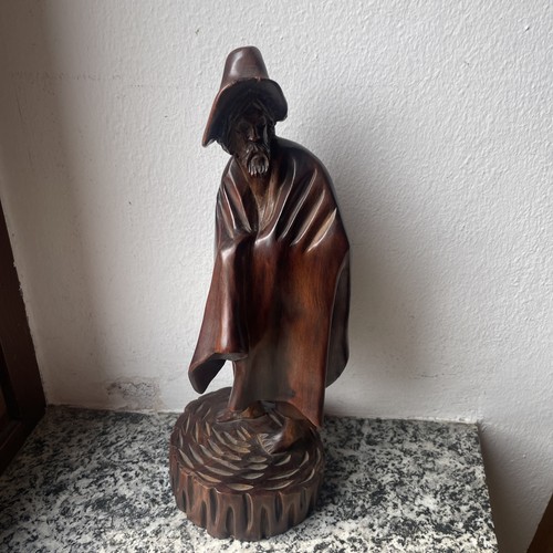 Scultura legno intagliato a - legno,
