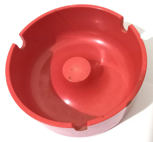 Posacenere vintage rosso