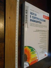LIBRO:LEX 10 CERTIFICAZIONE ENERGETICA ALBERTI MAZZON FLACCOVIO 2010 +CD