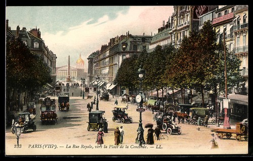Cpa paris rue - cpa, vers