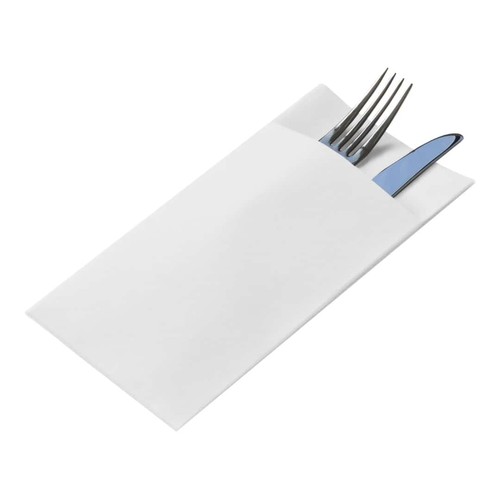 Tovagliolo pocket bianco - pocket,
