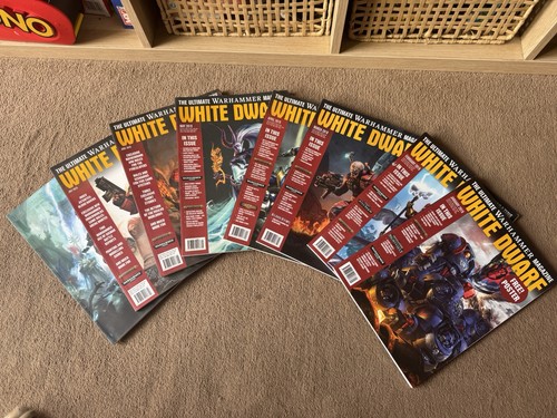 White dwarf warhammer - 8x,