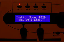 NUOVA parte display LCD blu