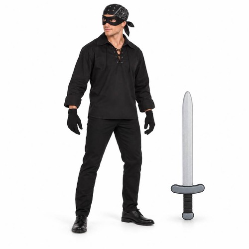 Set costume ladro - costume, pirata