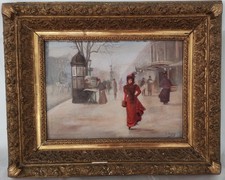 Léonie Lebas Scène de Genre