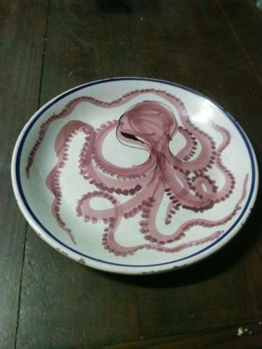 Antico piatto parete - da,