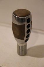 Pomello Cambio universale auto d' epoca in alluminio smontabile