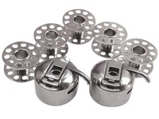 2 x Spulenkapsel + 5 Metall