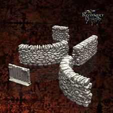 Stone Fence 5 pz 28mm DA DIPINGERE NO BASI