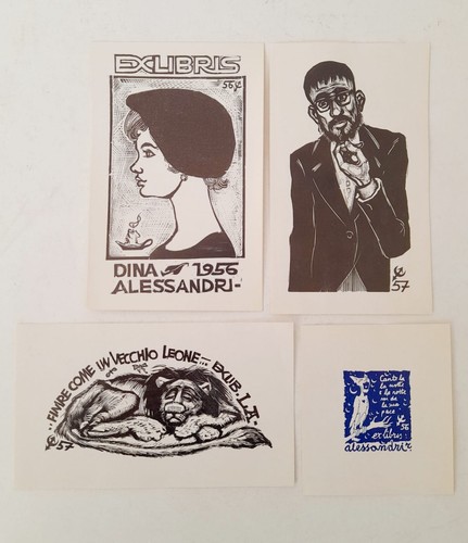 Lotto ex libris lorenzo - ♥,
