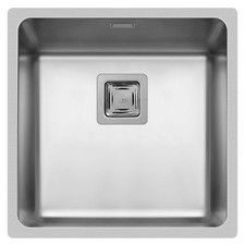 Lavello Cucina 44x44cm Armadio per Lavabo Lume Acciaio Inox Unterbau-Becken