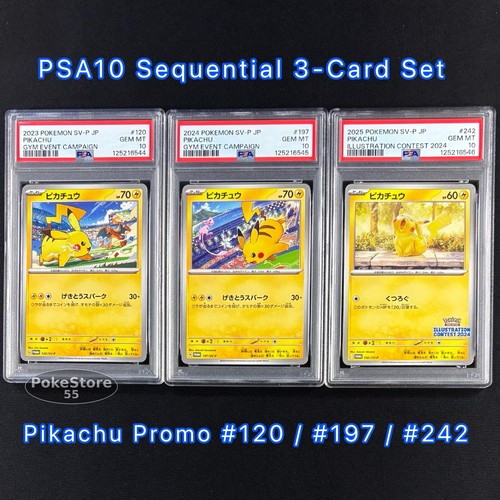 Psa pikachu palestra e - 10,