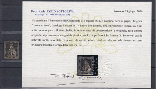 Toscana 1851 quattrino - toscana,