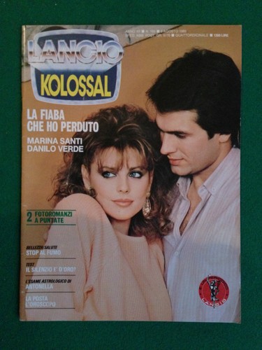 Fotoromanzo lancio kolossal - lancio,