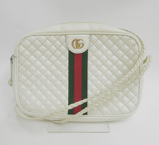 Autentica borsa a tracolla Gucci GG Marmont in pelle linea sherry I#47692