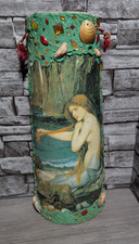 Large 16" Clay Pottery Roof