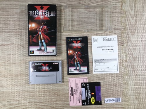 Super fire pro - wrestling, x