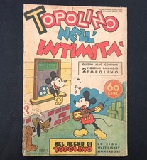 Nel Regno Di Topolino 3 - TOP NELL'INTIMITÀ - Ediz 60 Cent - 1935. Leggi Descr