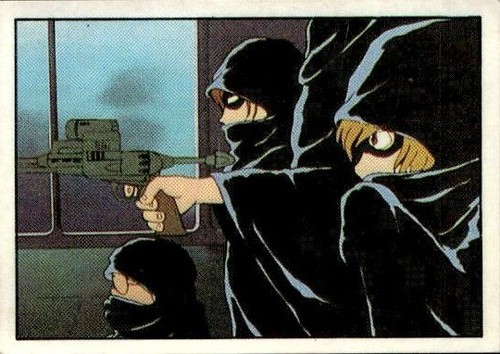Figurina capitan harlock - capitan,