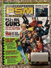 Playstation Magazine PSM Agosto 2001 Numero 48 Volume 6 PS2 "Big Guns" Copertina