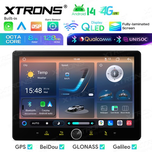Autoradio qled android - 10,1",