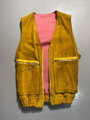 Vintage mani leather yellow - vintage,
