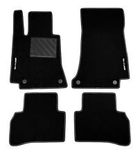 Tappetini compatibili per Classe C W205 dal 2014 al 2021 con 2 loghi AMG