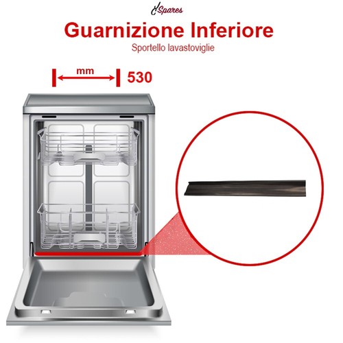 Guarnizione inferiore 530 - guarnizione,