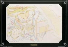 Dragon Ball Trunks foglio arte Cel incorniciato Akira Toriyama anime giapponese