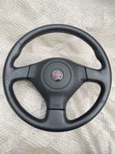 Volante in vera pelle per
