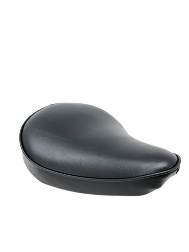 Sella singola moto nera