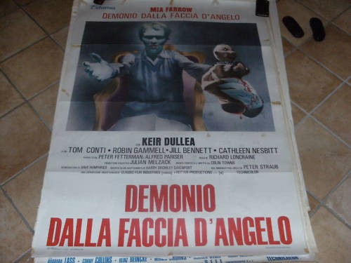 Manifesto demonio dalla faccia - demonio,