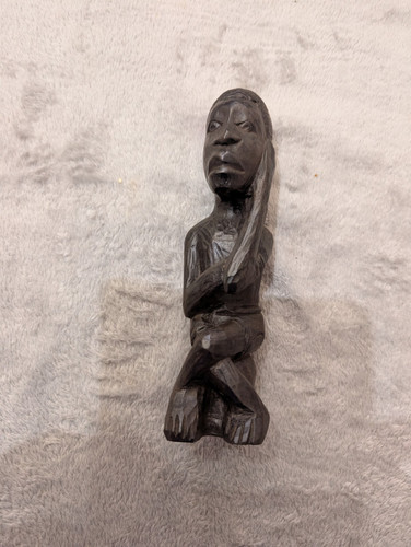 Statua africana legno - statua, in