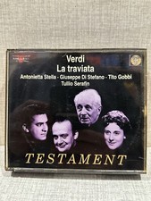 LA TRAVIATA Verdi Tullio Serafin Tito Gobbi Testament Giuseppe Di Stefano CD