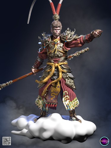 Sun wukong monkey - sun, king