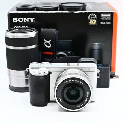 Sony a6400 selp1650 sel55210 - sony,