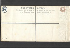 GB Postal Stationery KEVII 3d